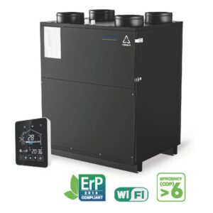 system wentylacji z pompą ciepła