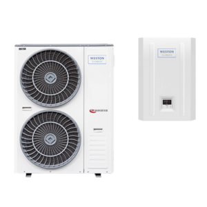 Pompa ciepła typu split z inwerterem, powietrze-woda, 15 kW