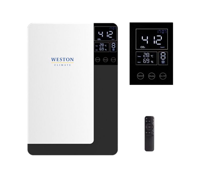 WERV naścienna jednostka wentylacyjna z odzyskiem ciepła